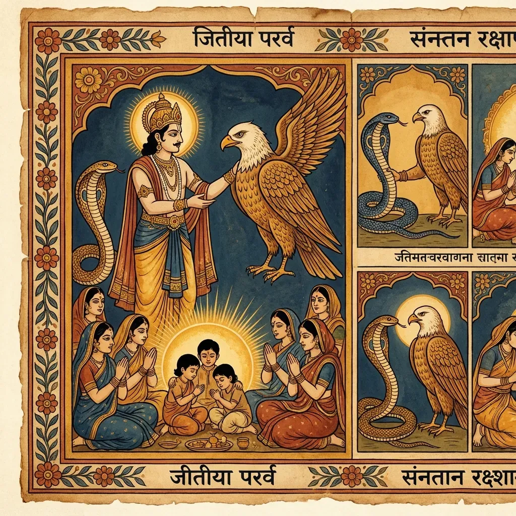 Jivitputrika (Jitiya) Vrat Katha